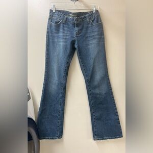 VTG Y2K American Eagle Women’s Low Rise Flare Jeans Laguna Beach Style Size 8